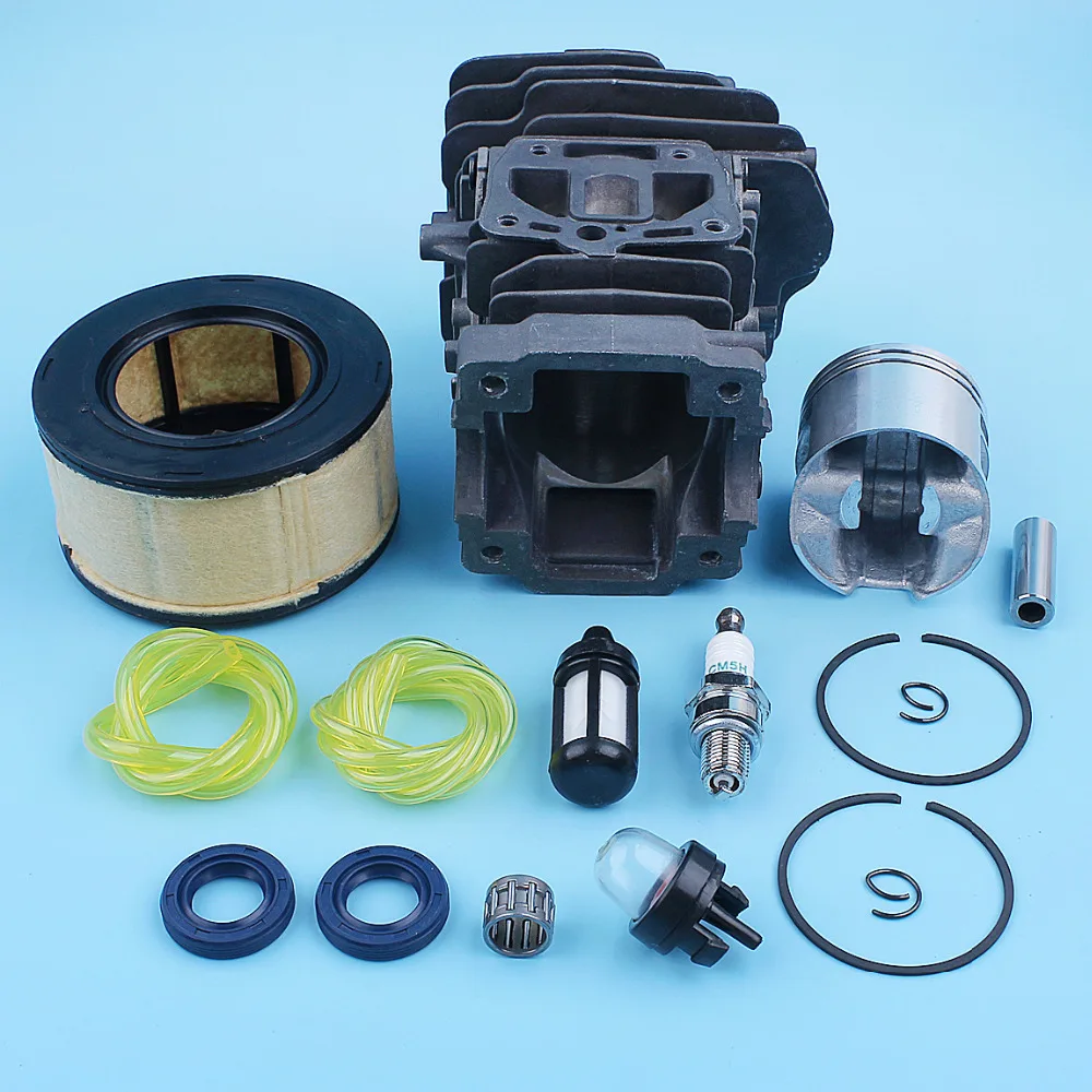 Imagem -06 - Filtro de ar para Motosserra 44 mm para Molde de Pistão Bulbo Primer para Motosserra Stihl Ms251 ms 251 Kit de Rolamento de Óleo 1143 020 1207
