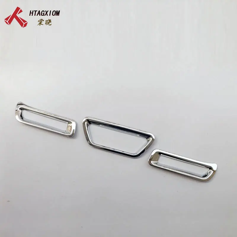 크롬 후면 안개 램프 커버, 스즈키 SX4 S-크로스 S 크로스 2014 2015 2016 2017 2018 자동차 스타일링 스티커 자동차 액세서리 3 개