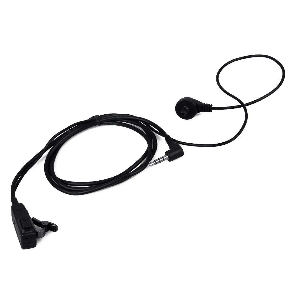 New Acoustic Air Tube Microphone Headset Headphone Covert Earpiece Mic for Yaesu Vertex Walkie Talkie Radio FT-60R VX-3R VX-5R