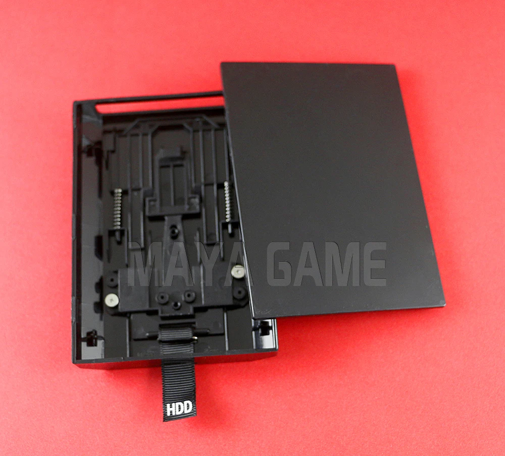 1 ชิ้นสีดําฮาร์ดดิสก์ไดรฟ์เชลล์สําหรับ xbox360 Xbox 360 Slim