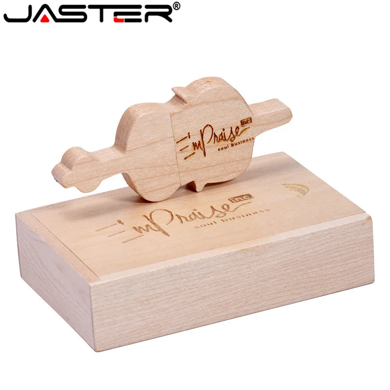 

Деревянный флэш-накопитель JASTER USB 2.0 64 ГБ, 32 ГБ, 16 ГБ, 8 ГБ, 4 Гб