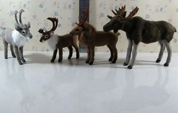 

simulation reindeer model toy polyethylene&furs handicraft,Christmas decoration home decoration gift a2505