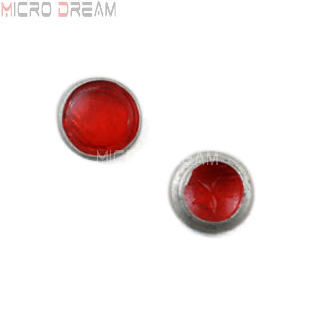 1 Pair Ural Sidecar Motorcycle Replacement Headlight Lens Red Retro Headlamp for BMW KS750 K750 M1M M1S M72 R12 R75 R51 Replika