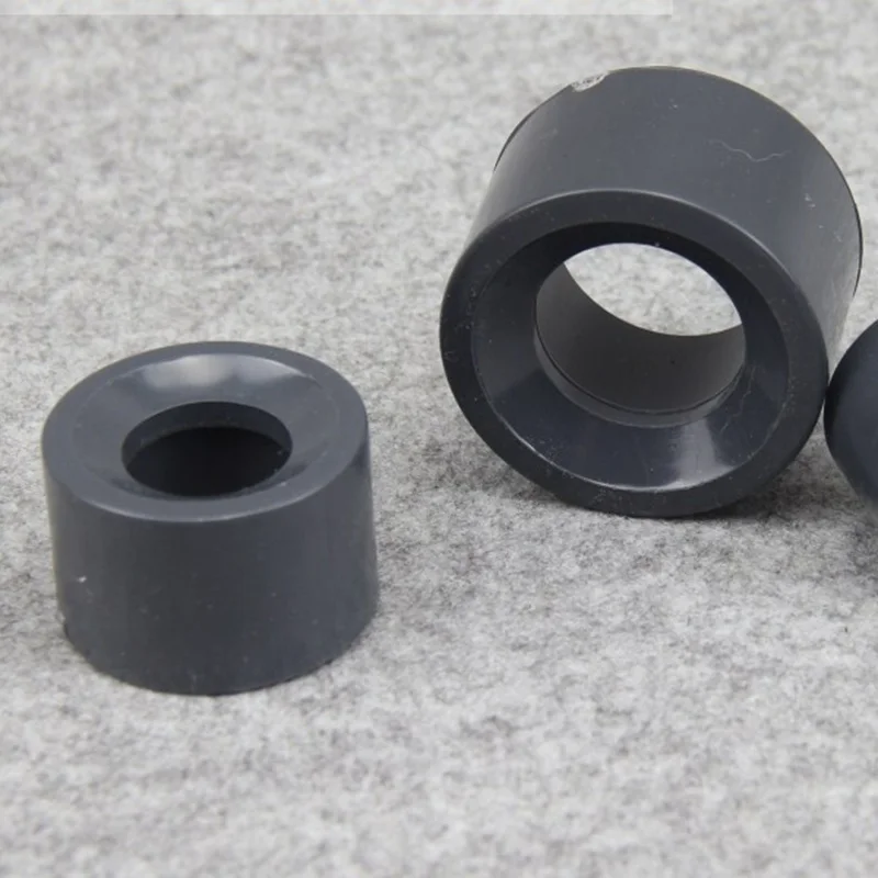 2pcs UPVC Pipe Bush Reducer Union Connector High Quality Plastic Irrigation Water Pipe Reducing Joint Pipe Repair Fittings