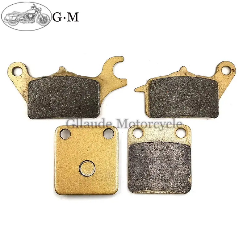 Motorcycle Front / Rear Brake Pads For Kawasaki BR125 Z125 PRO 2016-2023 Z125 Pro SE 2018-2023