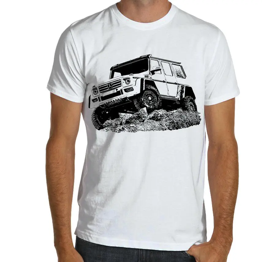 Classic G Class G63 G65 SUV Off Road SOFT Cotton T-Shirt Multi Colors & Sizes