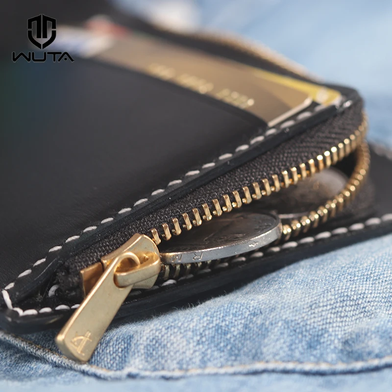 WUTA 803 Unisex Wallet Template Leather Clear Acrylic Pattern Set Model for Making Short Wallet Zipper Purse Leathercraft Tools