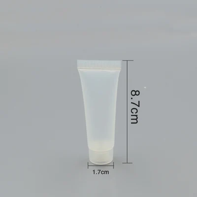 

15ml clean white mildy wash soft plastic tube ,Cosmetic Empty soft Tubes ,0.5 ounce plastic butter hand cream soft tube