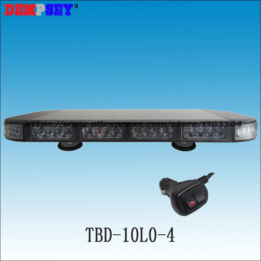 

High Power 56W LED Emergency Traffic Car Emergency Warning Strobe Beacon Light Bar 12V Mini Warning Lamp Lightbar(TBD-10L2-4)