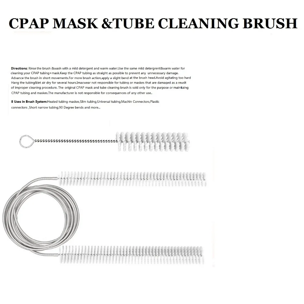 CPAP Cleaning Supplies cpap Cleaner and Sanitizer with Premium Universal Cpap Tubing Hose 96