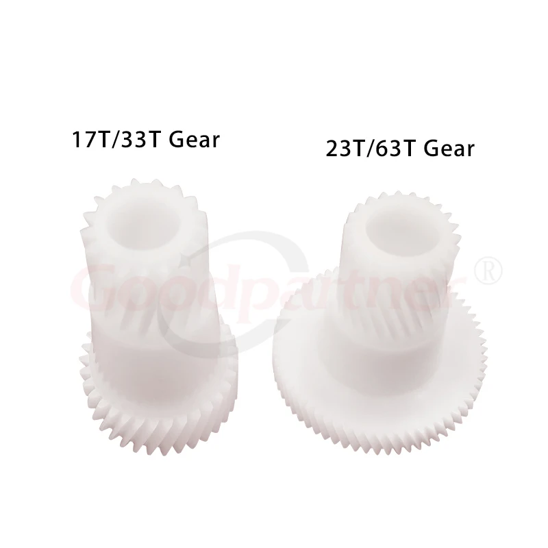 1X A7AHR70700 Main Drive Assy 17T/33T & 23T/63T Gear for Konica Minolta bizhub 227 287 367