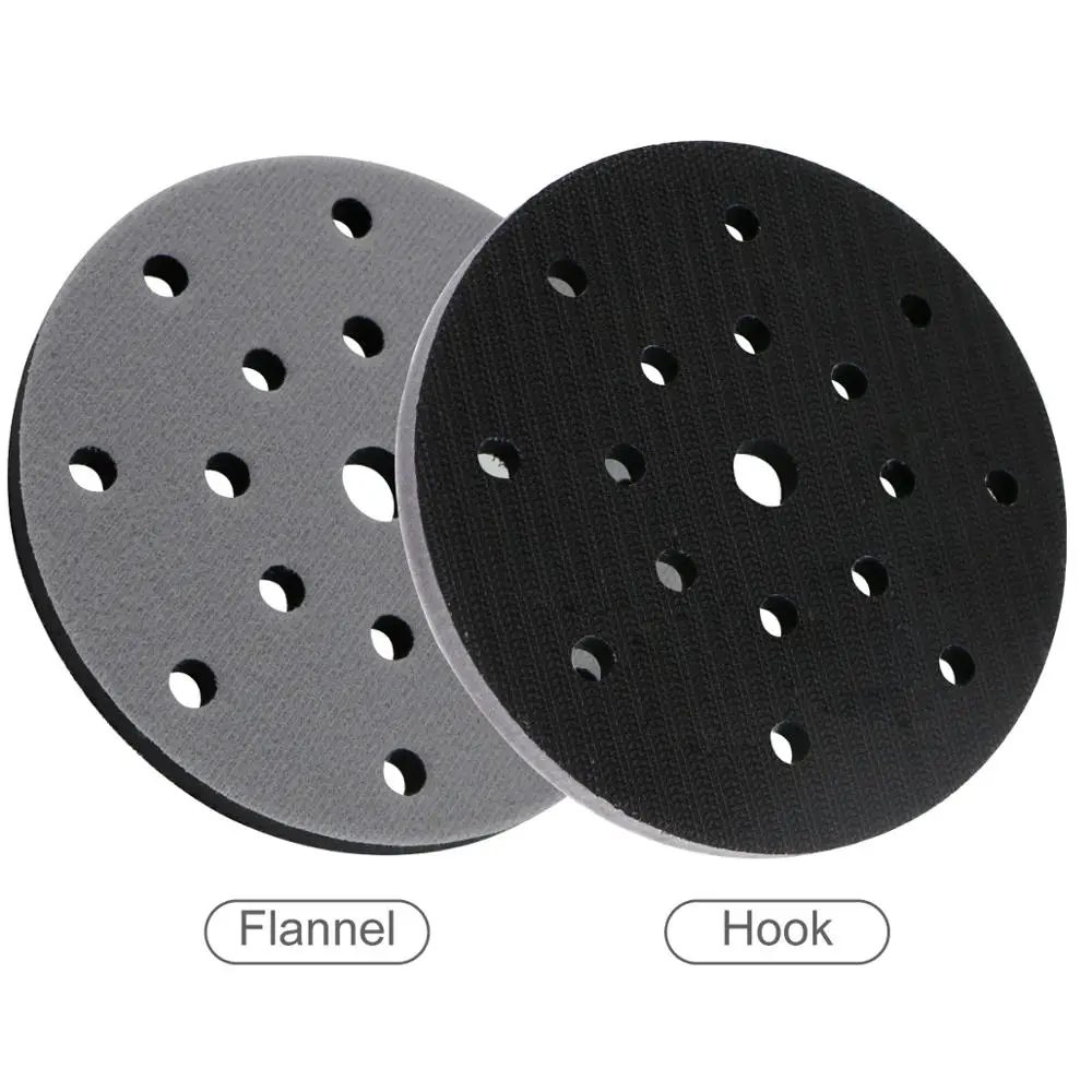 6 Inch 17 Lỗ Mềm Giao Diện Miếng Lót Đệm Miếng Lót Móc Và Vòng Lặp