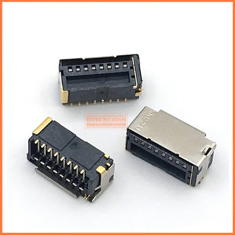 10PCS H5.5 8PIN TransFlash TF Micro SD Card Socket Plug Adapter Connector Drawer way TF card connector