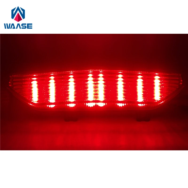 waase Rear Tail Brake Turn Signals Integrated Led Light For 2008 2009 2010 2011 2012 2013 2014 2015 KAWASAKI GTR1400 GTR 1400