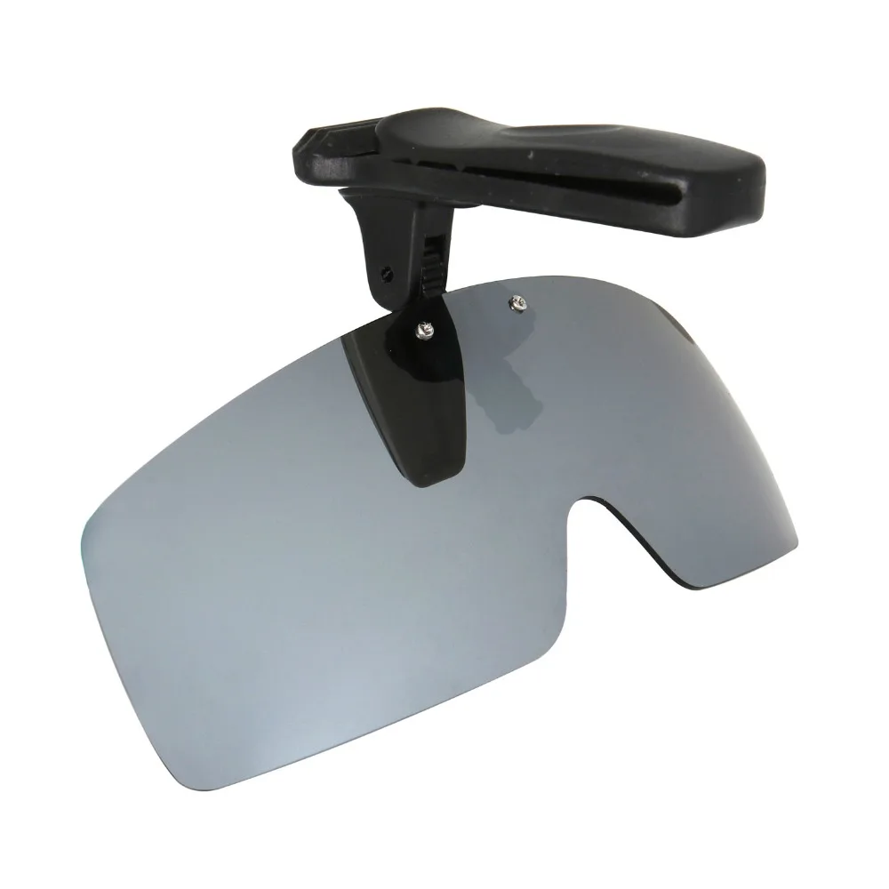 

HKUCO солнцезащитные очки с клипсой, титановые поляризационные линзы, шляпа, козырьки, солнцезащитные очки на клипсе для рыбалки, езды на велосипеде/походов/гольфа, защита UV400