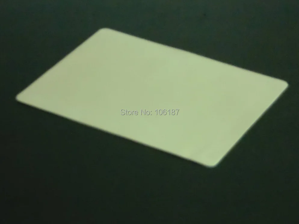 20pcs Tattoo Accessory White Rubber  Pro Tattoo Practice Skin Blank Plain 8 X 6 