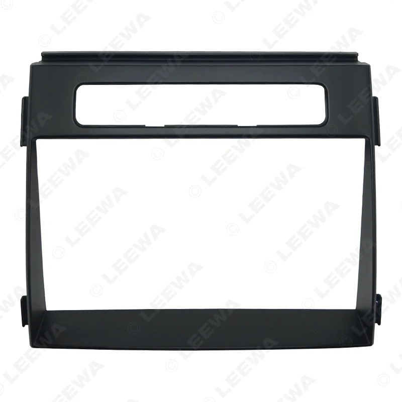 LEEWA 2DIN Car CD/DVD Radio Fascia Plate Panel Frame for KIA Soul Panel Dashboard Installation Trim Mount Kit #CA5172