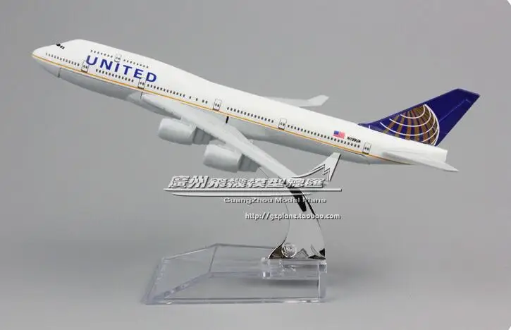 

20CM Alloy Metal American Air United Airlines Boeing 787 B787 400 Airways Plane Model Aircraft Airplane Model w Stand Gift