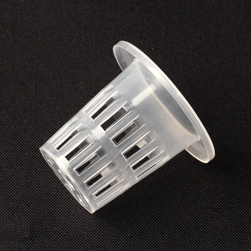 10pcs Diameter 25mm Agriculture Spatial Soilless Culture Equipment Mesh Pot Hydroponic Aeroponic Plant Grow Clone Basket