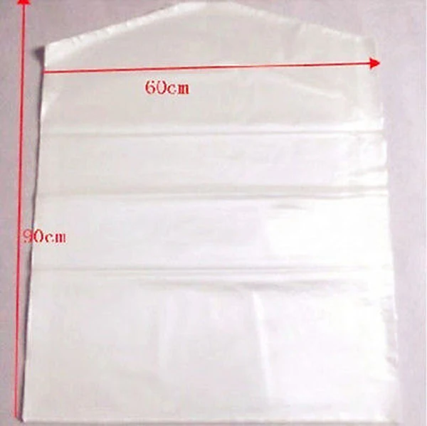 20pcs Plastic Clothes Dust cover Mens Womens Clothes Garment Suit Jacket Clear Storage Cover Protector Bag