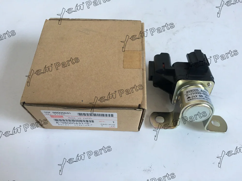 For ISUZU engine parts 4HK1 6HK1 Starter relay 8980056311