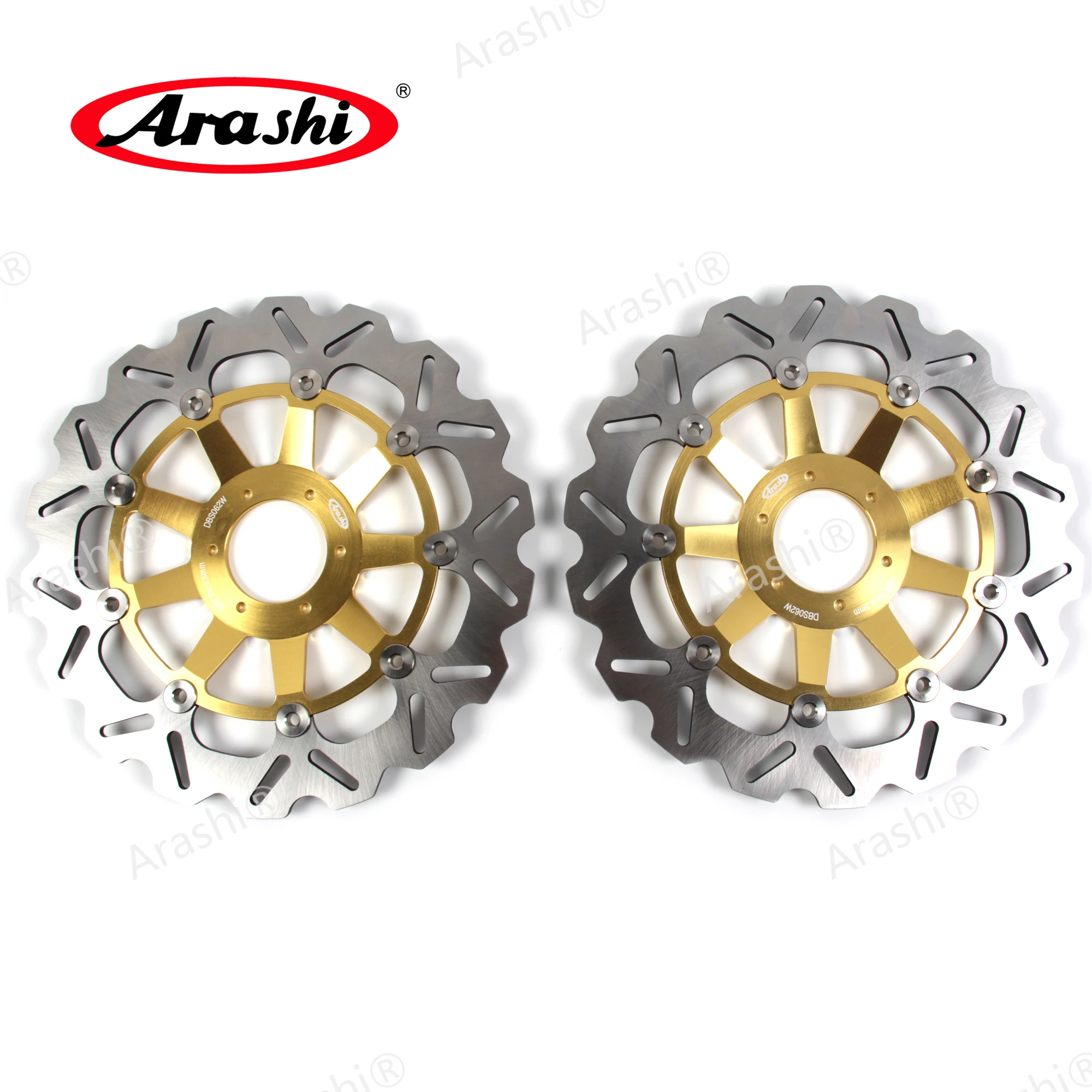 ARASHI  Front Brake Rotors CB1300 / CB1284 CNC Disk Brake Disc For HONDA CB (CB 1300) 1284 2000 2001 2002 Motorcycle