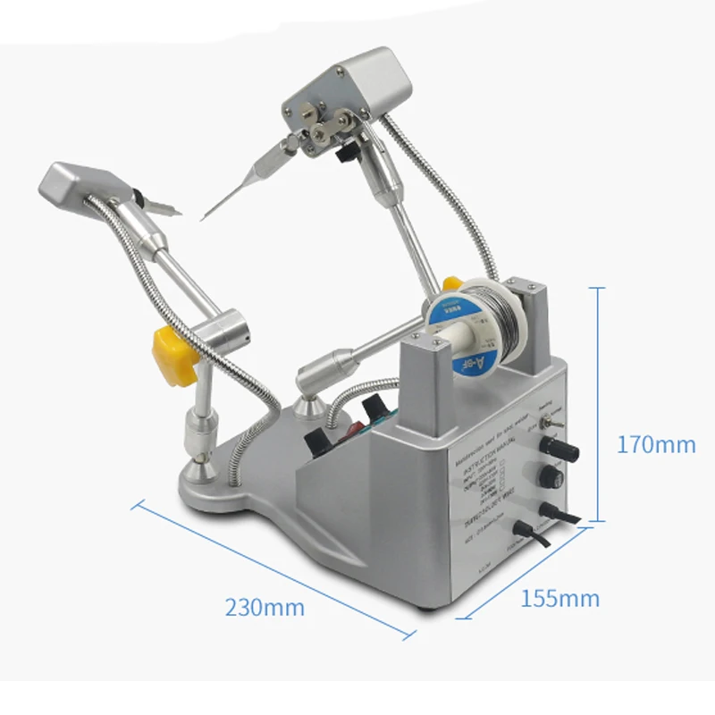 SOLDER suctio เหยียบโดยอัตโนมัติจาก Tinall-รอบปรับดีบุก Precision Digital Soldering เครื่อง HS376D