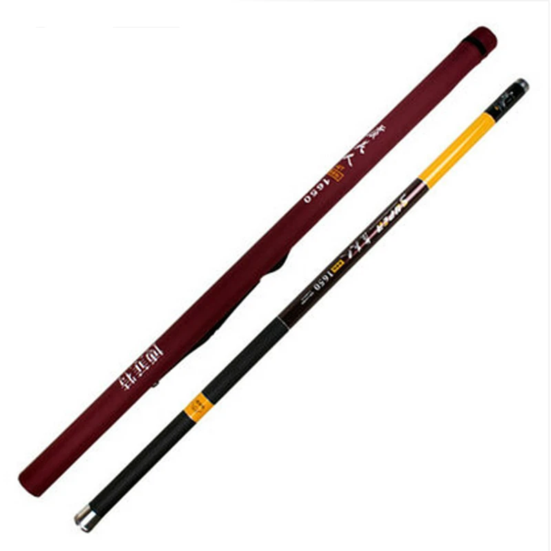 Luxurious Super Long Fishing Rod Super Hard Power Hand Rod Sea Stream Pole High Carbon Fishing Stick 14m 16m 18m 21m Olta Pesca