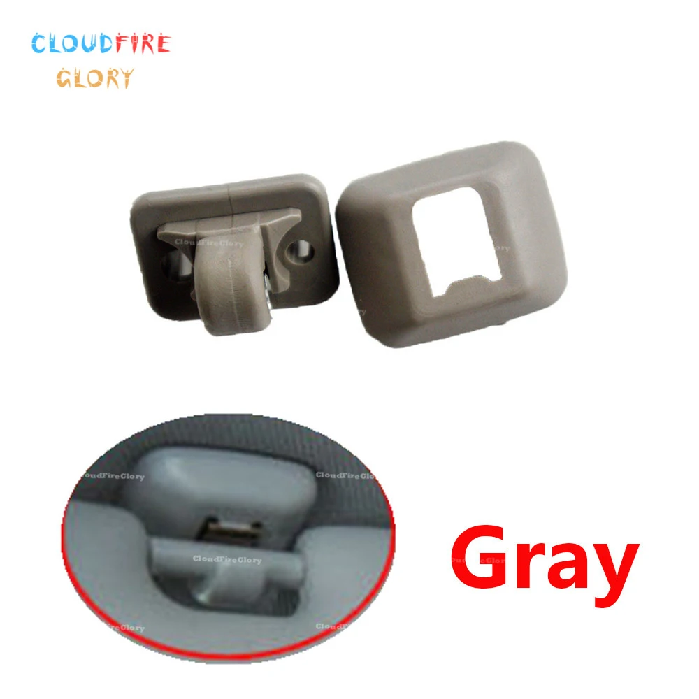 8U0857562 J50 Light Gray Interior Sun Visor Clip Holder For Audi A4 2005-2015 A4 Allroad 2010-2016 RS3 2011-2016 For Seat Exeo