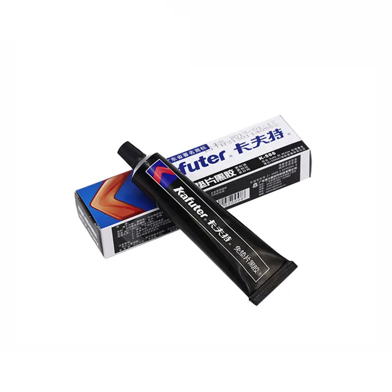 Kafuter high quality  55g K-586  black Waterproof Resistant to oil Resist high temperature sealant