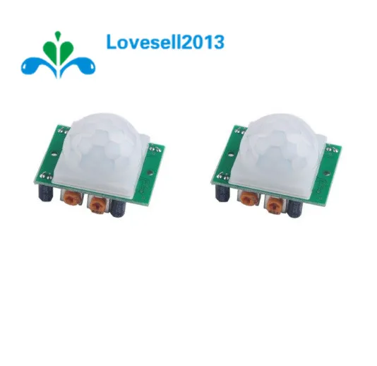 5pcs HC-SR501 HCSR501 SR501 Automatic Infrared Sensor Module Pyroelectric Body PIR Infared Sensor Switch Module