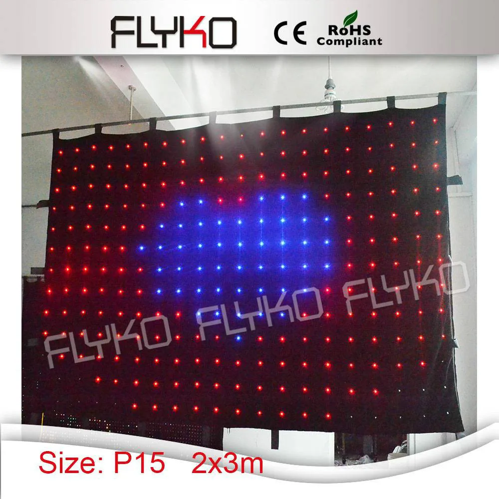 Touchable&Flexible DJ BARS LED Viedo curtain LED Stage light led soft screen