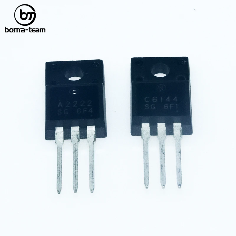 New A2222 SG 6F4 & C6144 SG 6F1  Silicon PNP Power Transistor