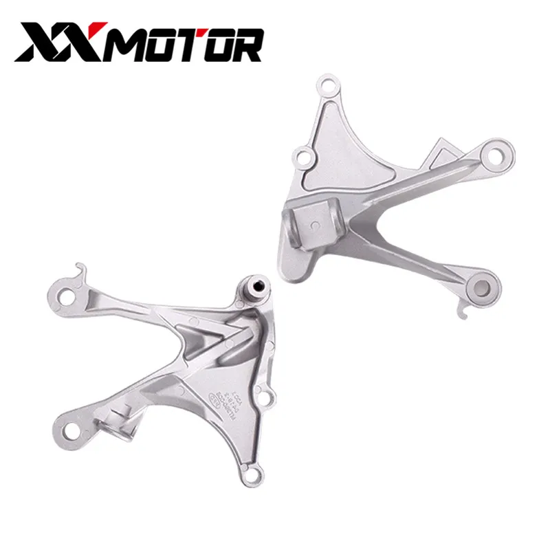 Front Foot Rests Pedal Bracket Assembly Kit For Kawasaki ZX-6R 636 2005 2006 2007 2008 ZX6R 05-08 Motorcycle Parts