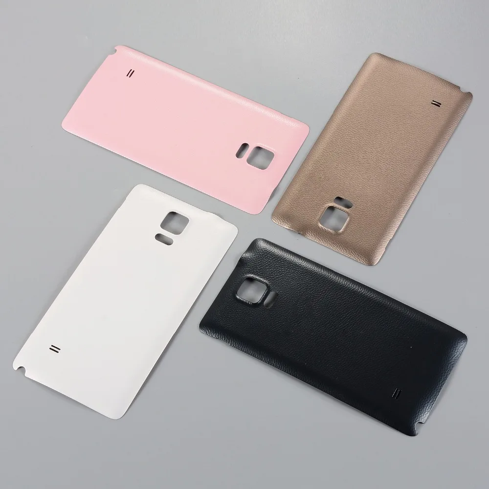 Note4 For Samsung Galaxy Note 4 Note4 N9100 N910 N910F N910V N910C N910P Back Battery Cover Housing Case