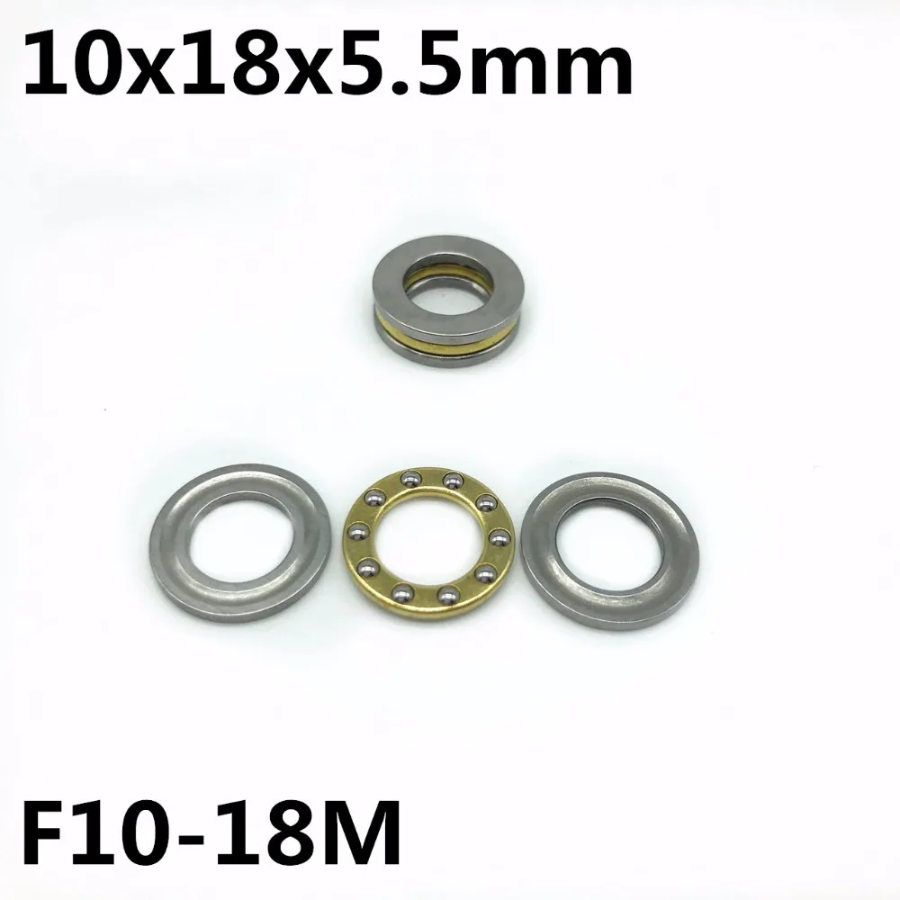 

10Pcs F10-18M 10x18x5.5 mm Axial Ball Thrust Bearing plane thrust ball bearing High quality