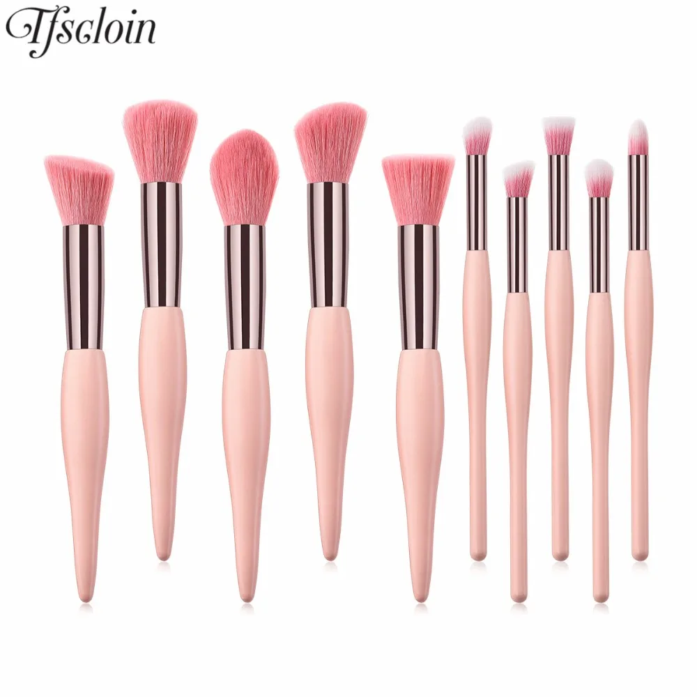 2019 Novos Pincéis de Maquiagem Jogo Da Sombra Sobrancelha Blush Brush Mistura Pro pincéis de maquiagem Make Up Brushes para As Mulheres Enfrentam escova