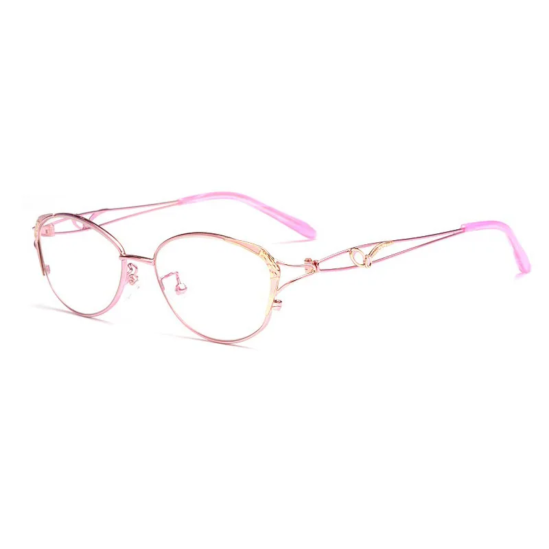 BCLEAR New Cat Eye Reading Glasses Women Fashion Presbyopic Reading Eyelasses Clear Anti-Blue Ray Computer Lenses +0.25 ~ +4.00