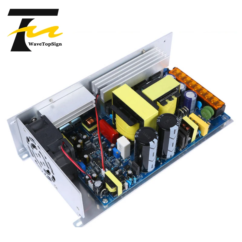 WaveTopSign DC 조정 전압 조절식 고전력 스위칭 전원 공급 장치, 출력 VDC 70V 80V 110V 150V 입력 AC220V, 1200W