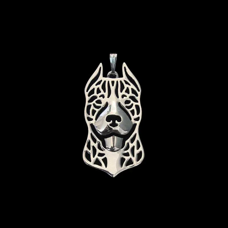 Fashion Women\'s Pitbull Dog Pendants Jewelry Alloy Dog Jewelry Pendants