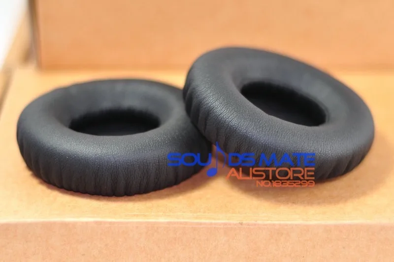 텔렉스 에어맨 850 항공 헤드셋 헤드폰 교체 부품용 부드러운 단백질 가죽 쿠션 이어 패드, 단백질 가죽 쿠션 이어 패드