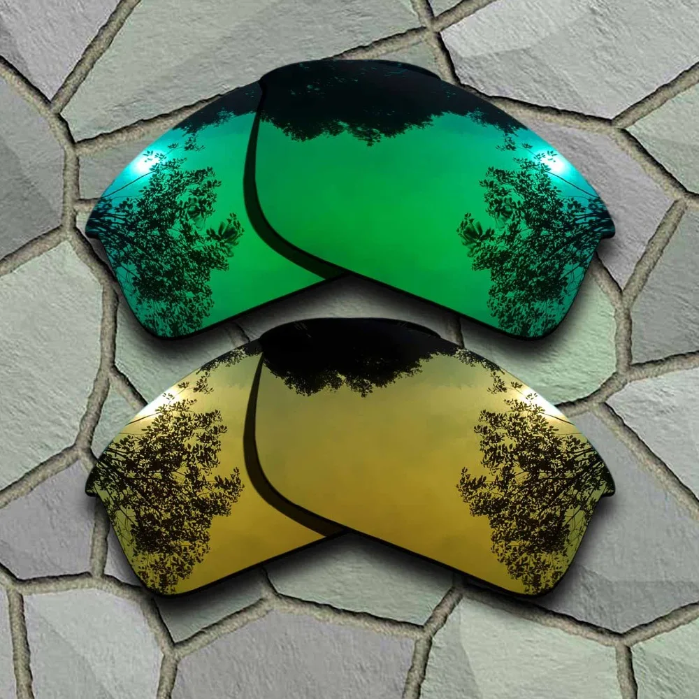 

Jade Green&Yellow Golden Sunglasses Polarized Replacement Lenses for Bottle Rocket