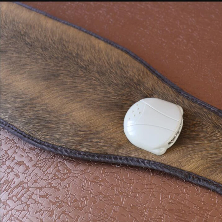 HANRIVER jade heating magnet magnetic therapy vertebra tomalin electric heating can be put medicine package waist belt