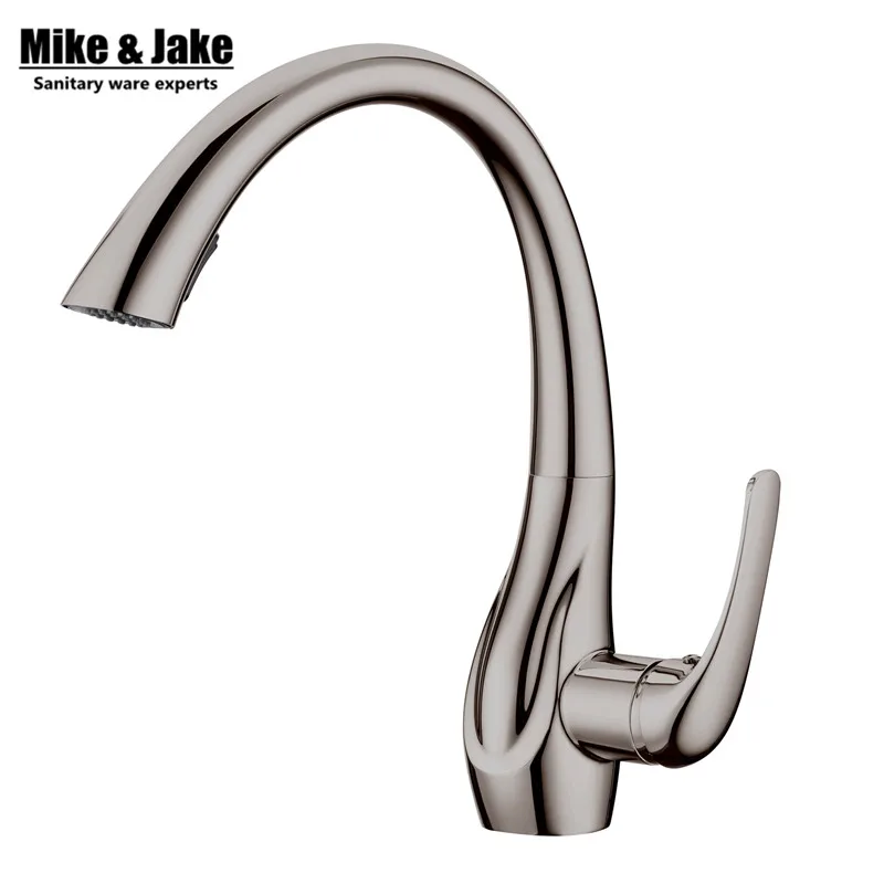 

Nickel sink pull out brushed nickel kitchen faucet pull down sink swan faucet kitchen tap torneira cozinha kitchen mixer tap