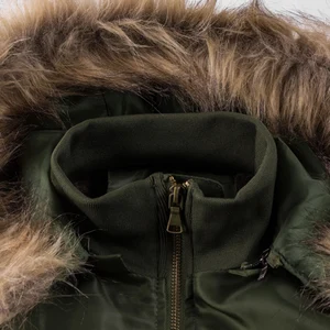 Winterarmee Luftwaffe Taktische Jacke Jacke Militärjacke Bombe Heiße Wolljacke Futter Outrobear Down Parkas Coats mit Capuz 8 militärische Sueter -Verkauf von Herren - №8