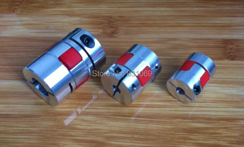 1Pcs  BF 4mm x 4mm 4mm to 4mm D25 L30 Flexible Coupling Plum Coupling CNC Shaft Coupler Encoder Connector Brand New