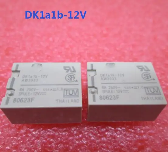 HOT NEW relay DK1a1b-12V DK1a1b12V 12v 12VDC DC12V 8A 250VAC 6PIN