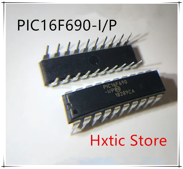 

10 шт./лот Φ/P PIC16F690IP PIC16F690 16F690 DIP20