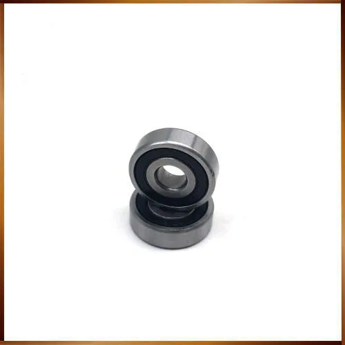 Free shipping 4PCS 6200-2RS  10X30X9mm ABEC deep groove ball Bearings/Bike Bearings 6200 RS bicycle Bearing