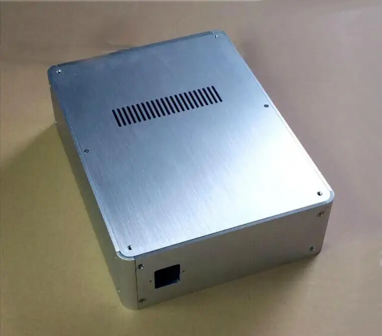 BZ2409H Fillet full aluminum Power amplifier case preamp amp box DAC chassis 240mm*90mm*320mm